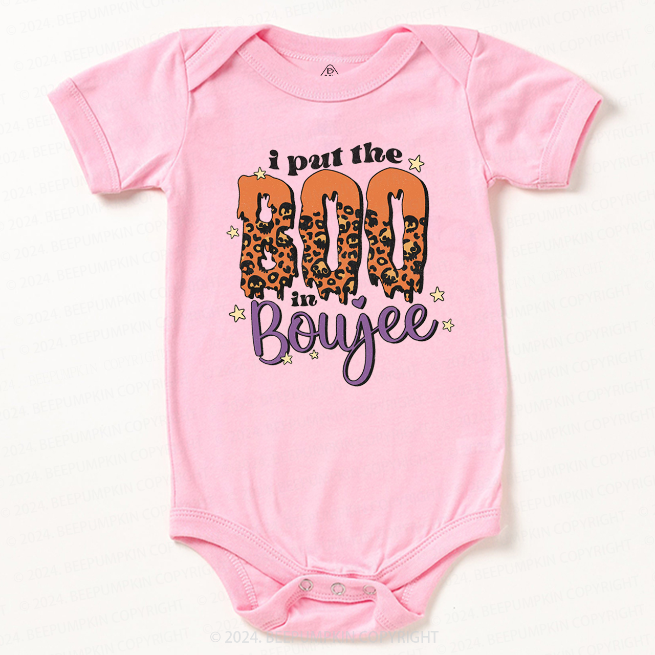 I Put The BOO In Boujee Halloween Tee Bodysuit For Baby