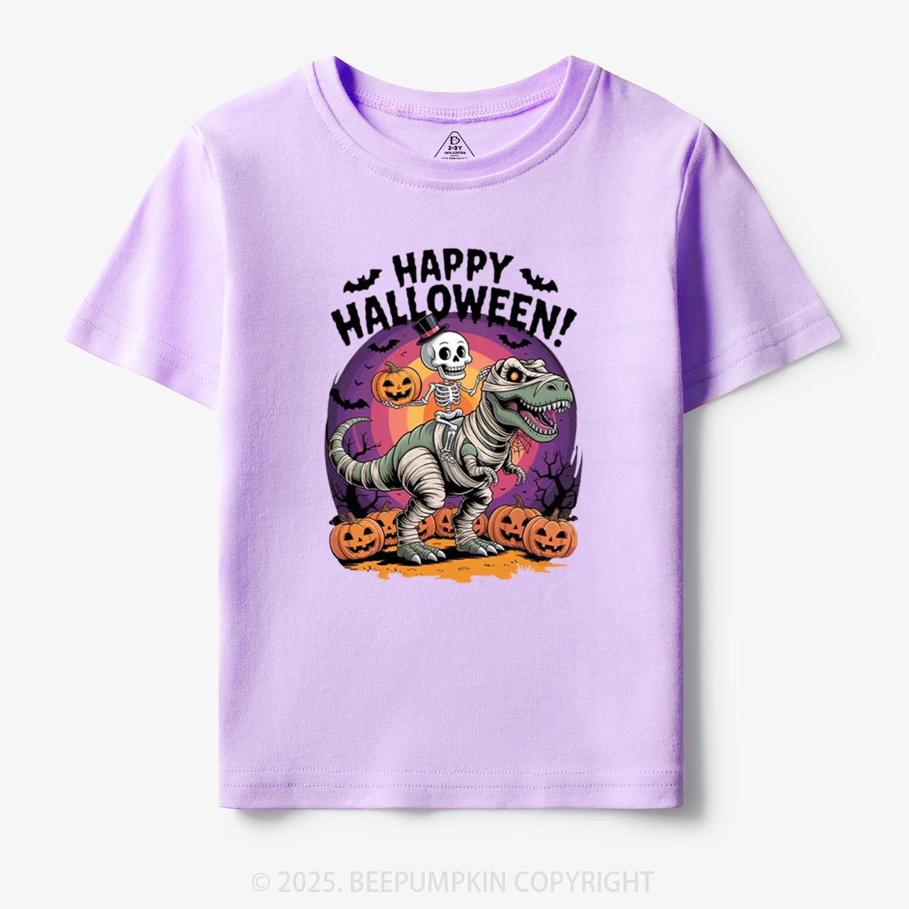 Happy Halloween Toddler&Kid's Tees Beepumpkin