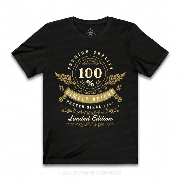 100% Simply Unique Grandpa Personalized Shirt