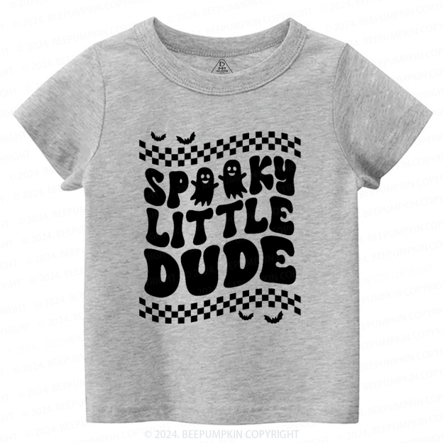 Spooky Little Dude Halloween Toddler&Kids Tees 