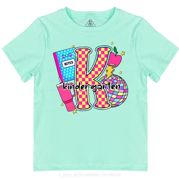 Personalized Grade Glow Collection Toddler&Kid's Tees Beepumpkin