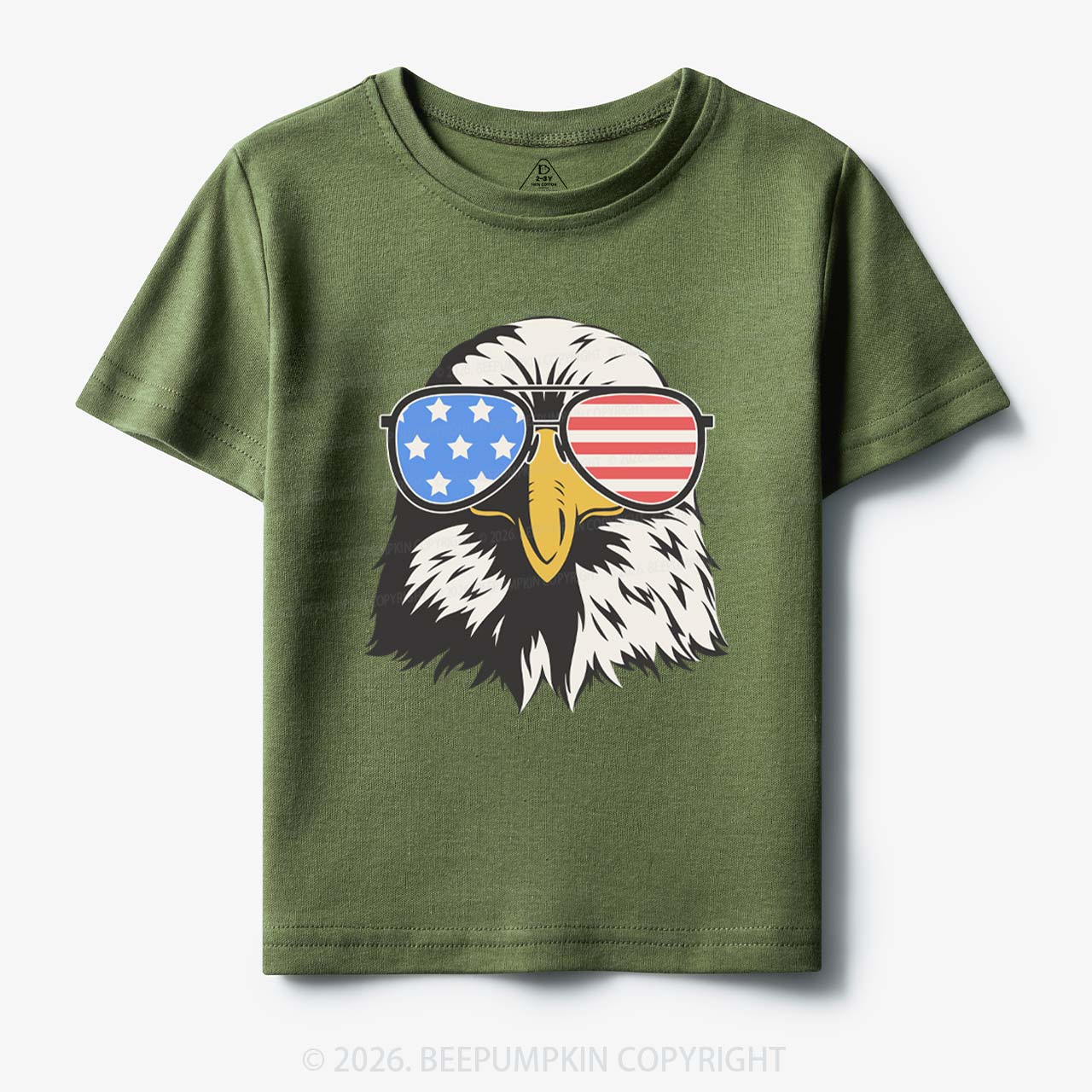 Patriotic 4th Of July Eagle Toddler Tees