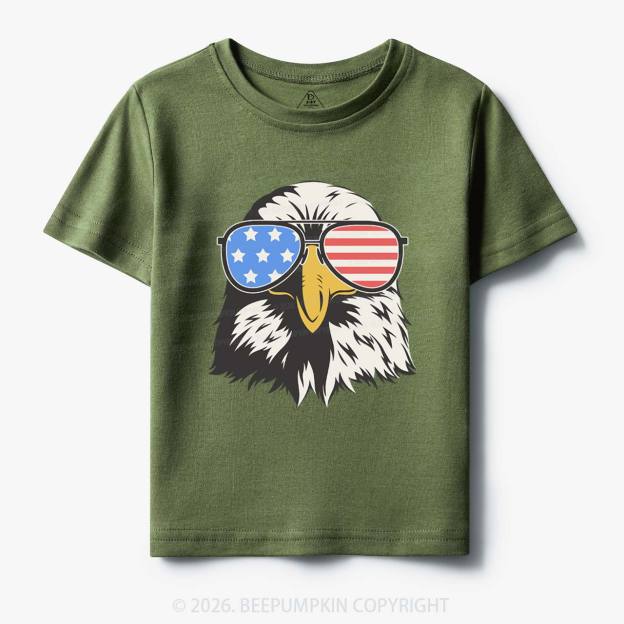 Patriotic 4th Of July Eagle Toddler Tees