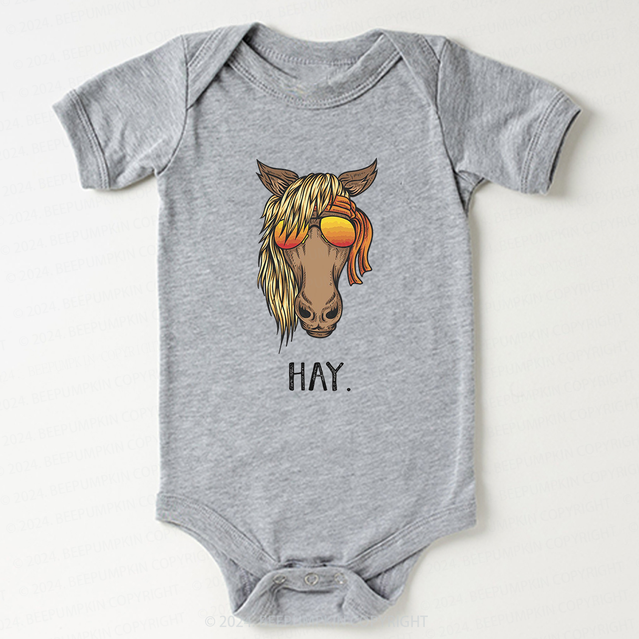 Funny Hay Bodysuit For Baby 
