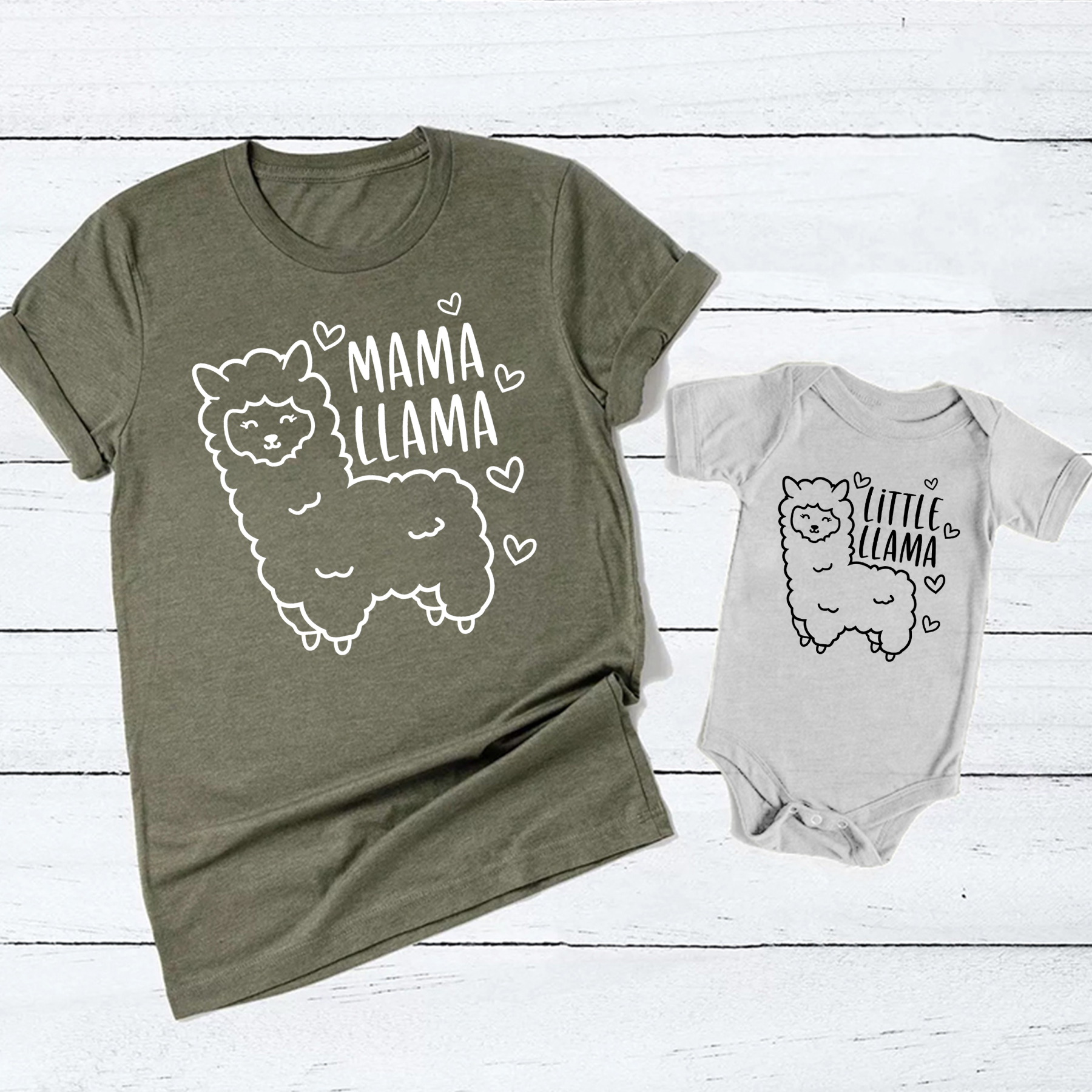 Little Llama Mom&Me Shirt