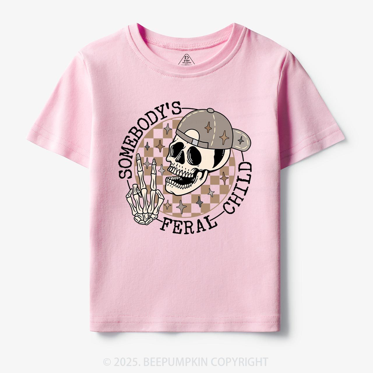 Somebody's Feral Child Toddler&Kid's Tees Beepumpkin 7