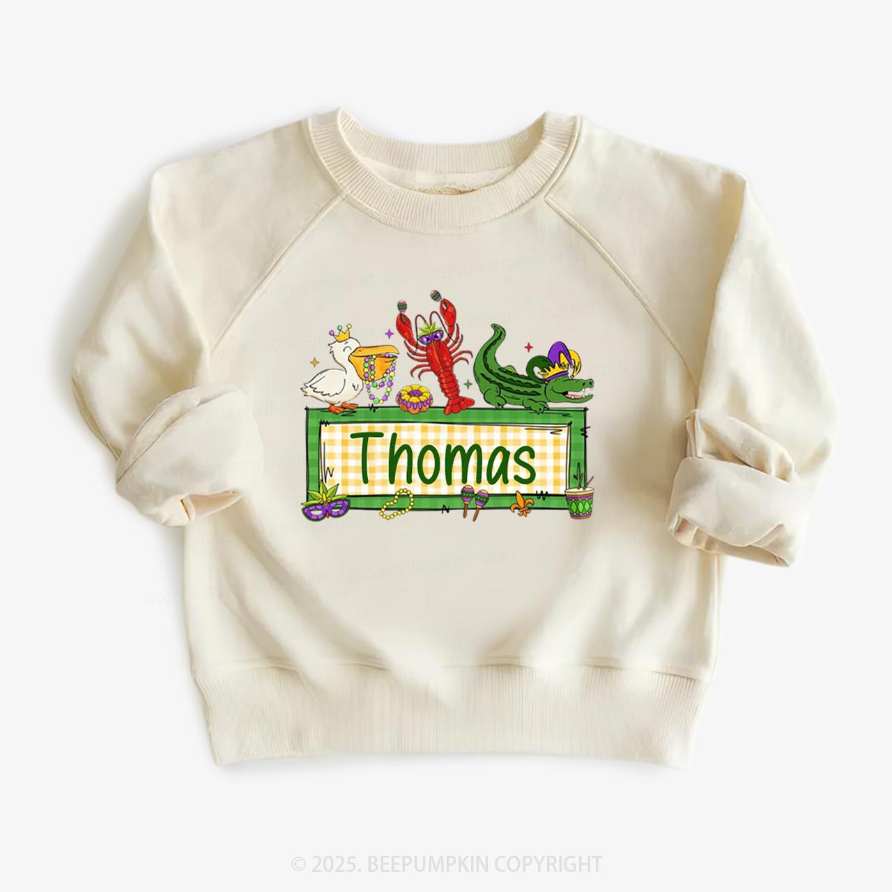 Personalized Tiny Parade Nameset Kid's Sweatshirt