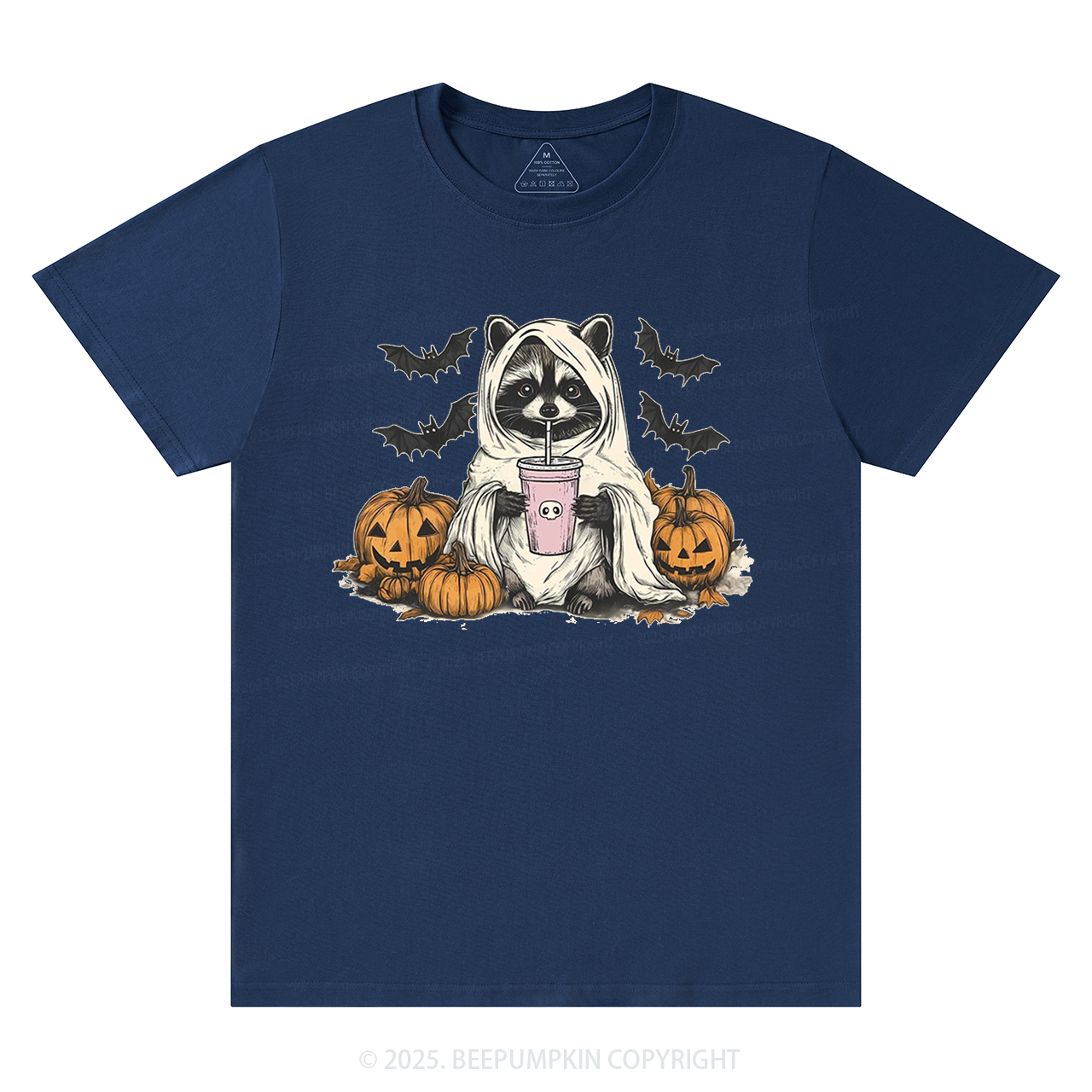 Halloween Racoon T-Shirts Beepumpkin