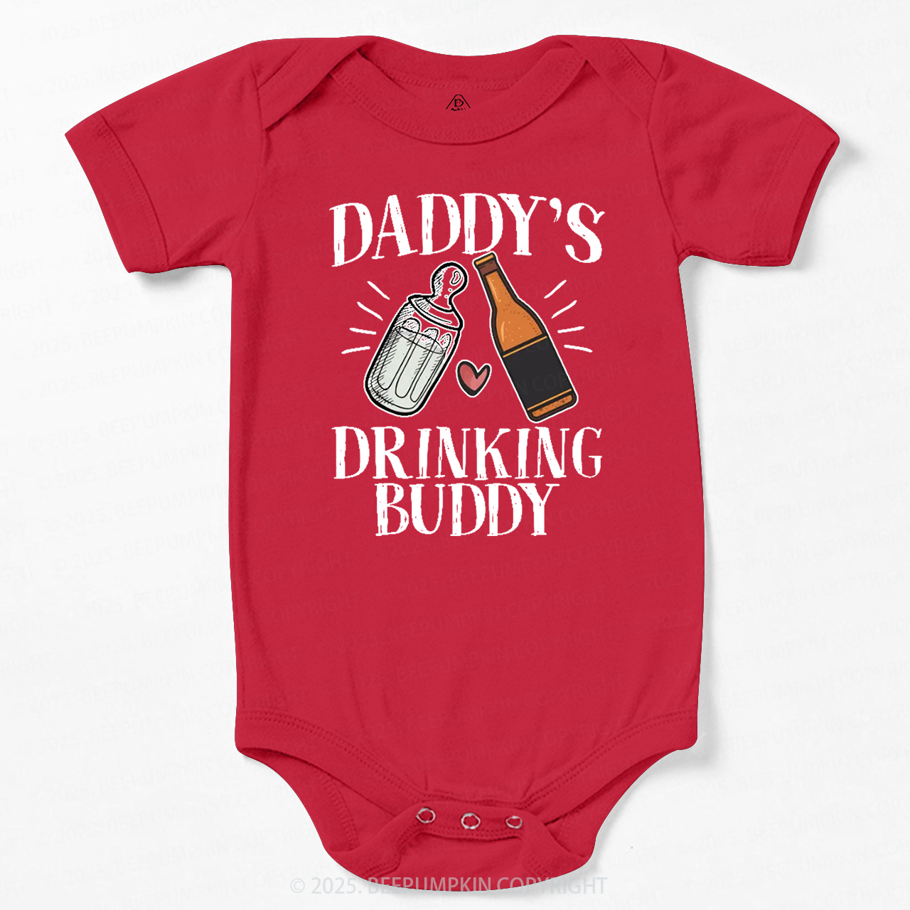 Daddy's Drinking Buddy Bodysuit Beepumpkin