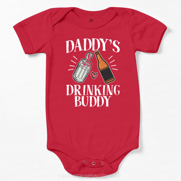 Daddy's Drinking Buddy Bodysuit Beepumpkin