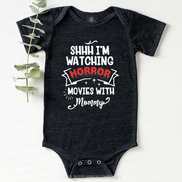 Personalized Watch Horror Movies With XXX Baby Bodysuit 7