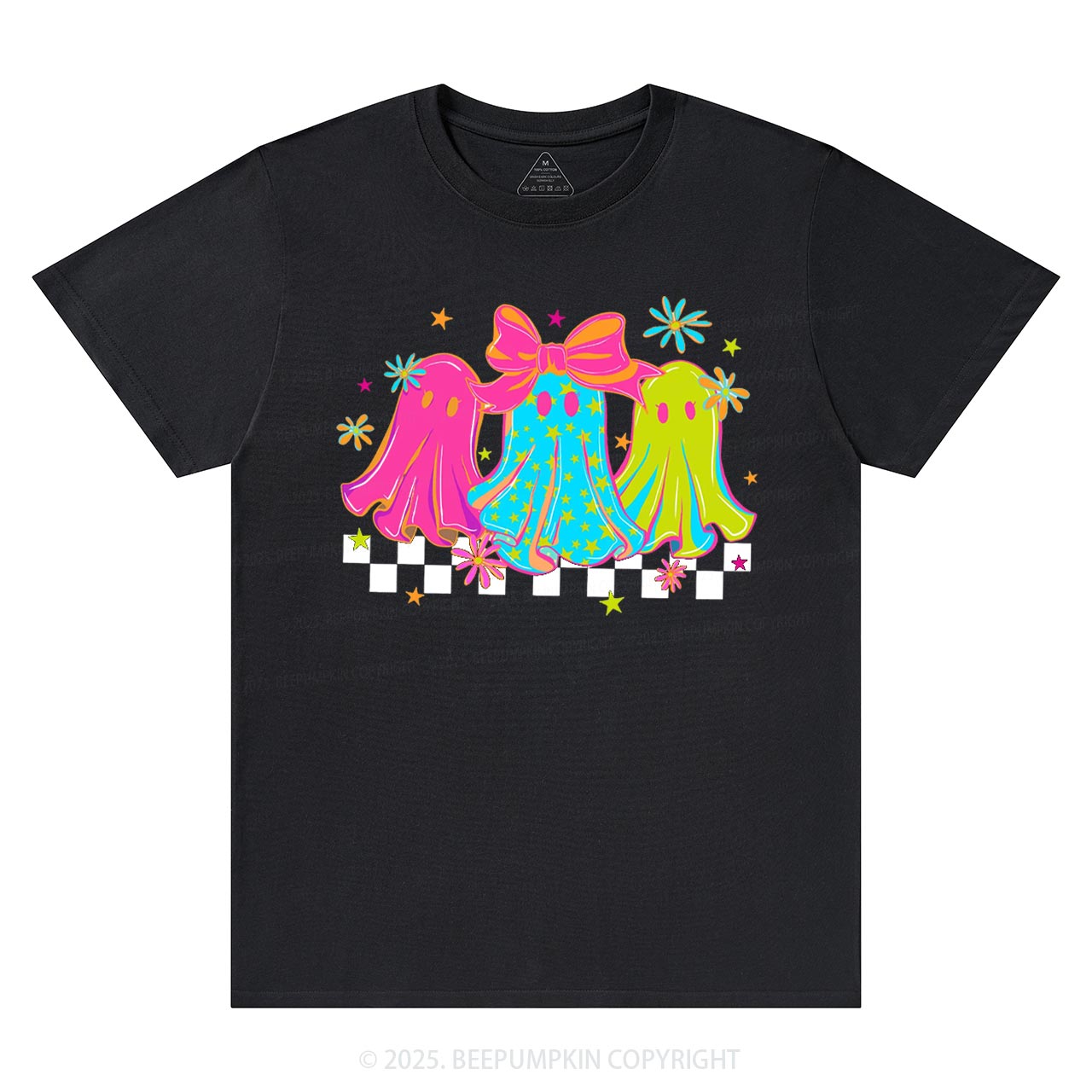 Halloween Ghost Neon T-Shirts Beepumpkin