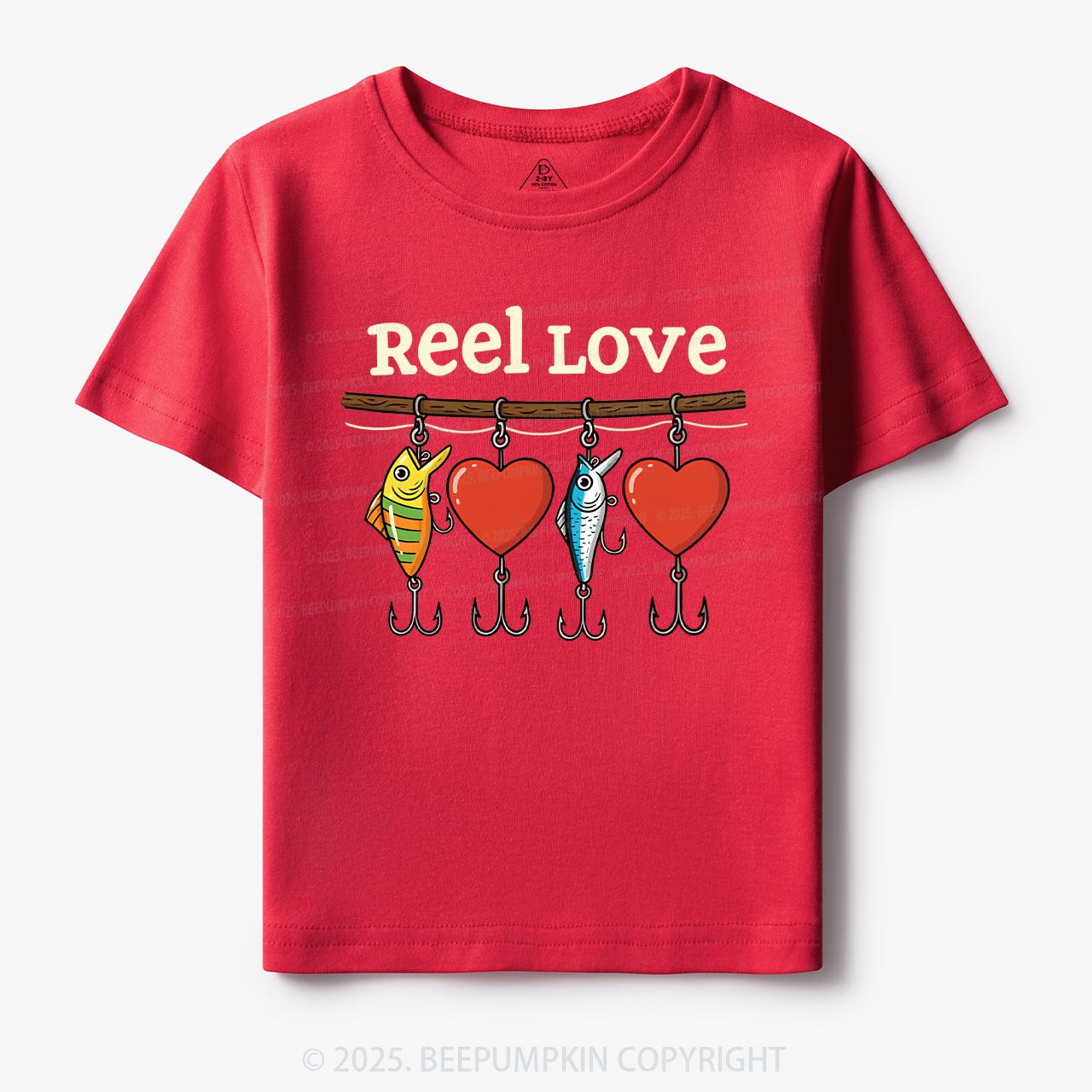 Reel Love Toddler&Kid's Tees Beepumpkin