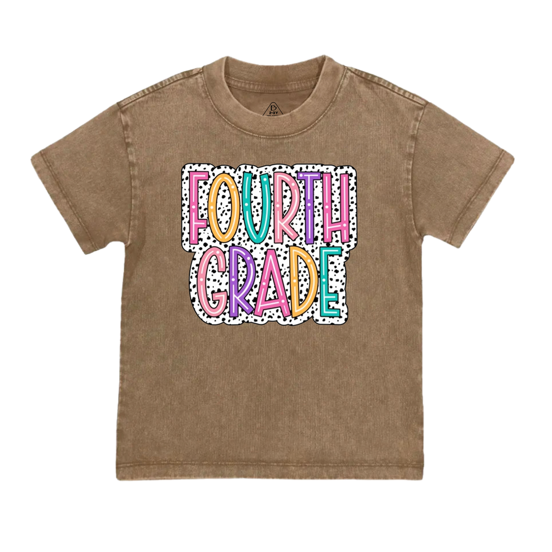 Personalized School Grade Toddler&Kids Washed Tees