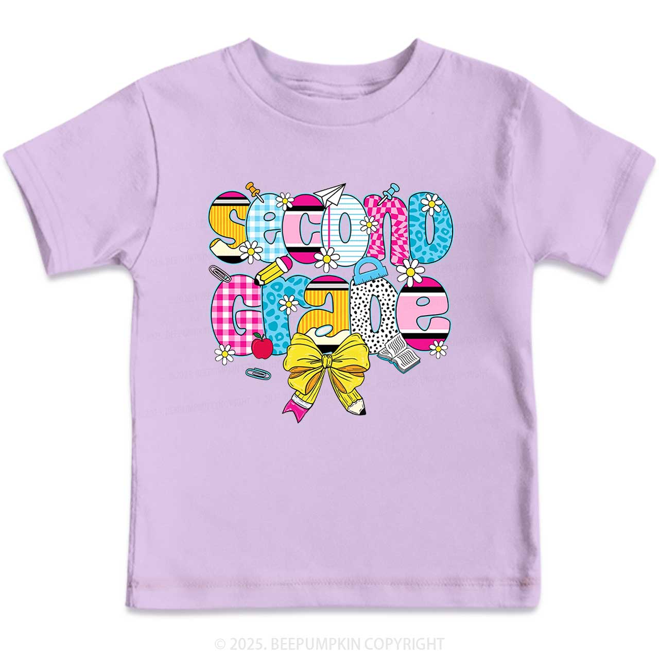 Personalized Checkered Sublimation Toddler&Kid's Tees Beepumpkin