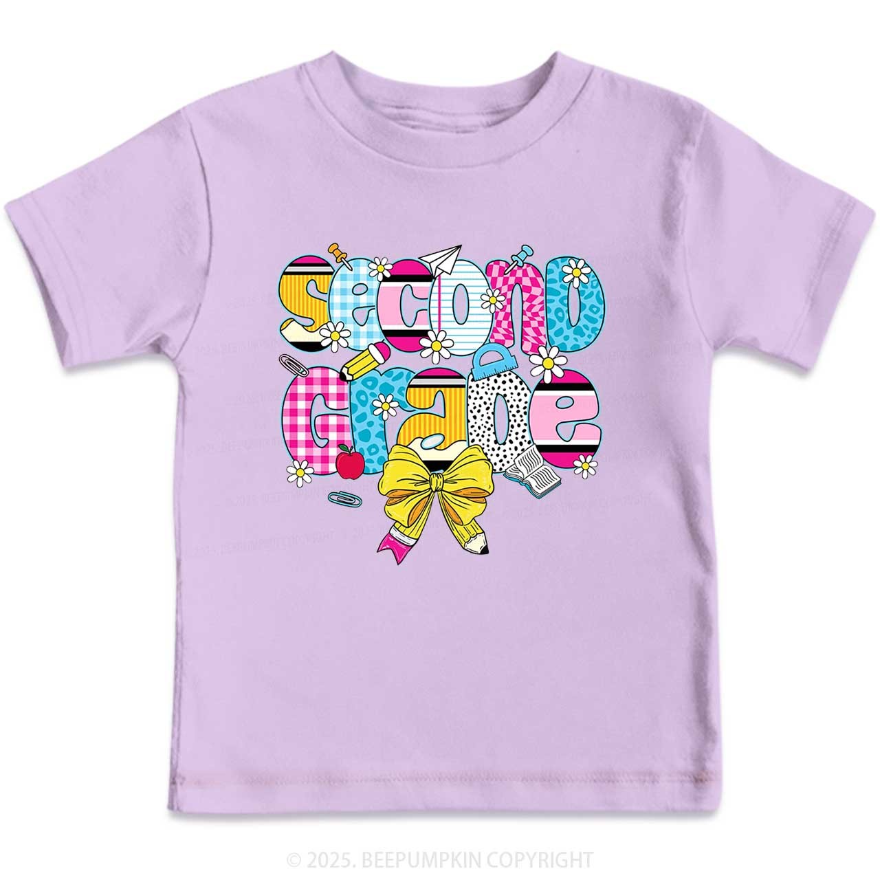 Personalized Checkered Sublimation Toddler&Kid's Tees Beepumpkin