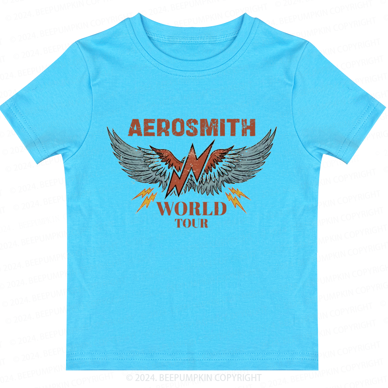 Rock n Band Band Wings Toddler&Kids Tees 8