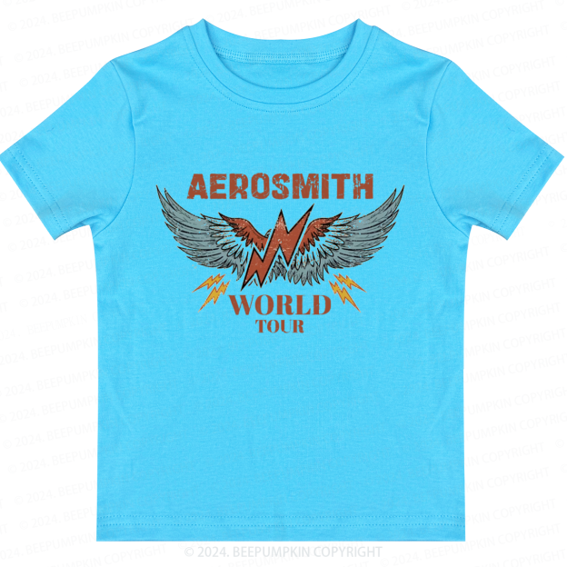 Rock n Band Band Wings Toddler&Kids Tees 8