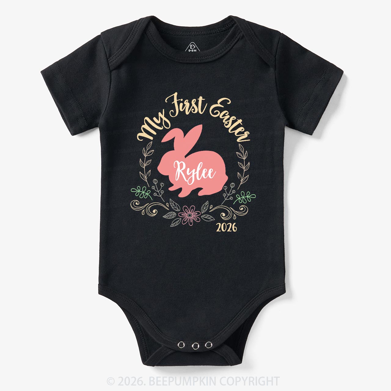 My First Easte Adorable Personalized Bodysuit For Baby