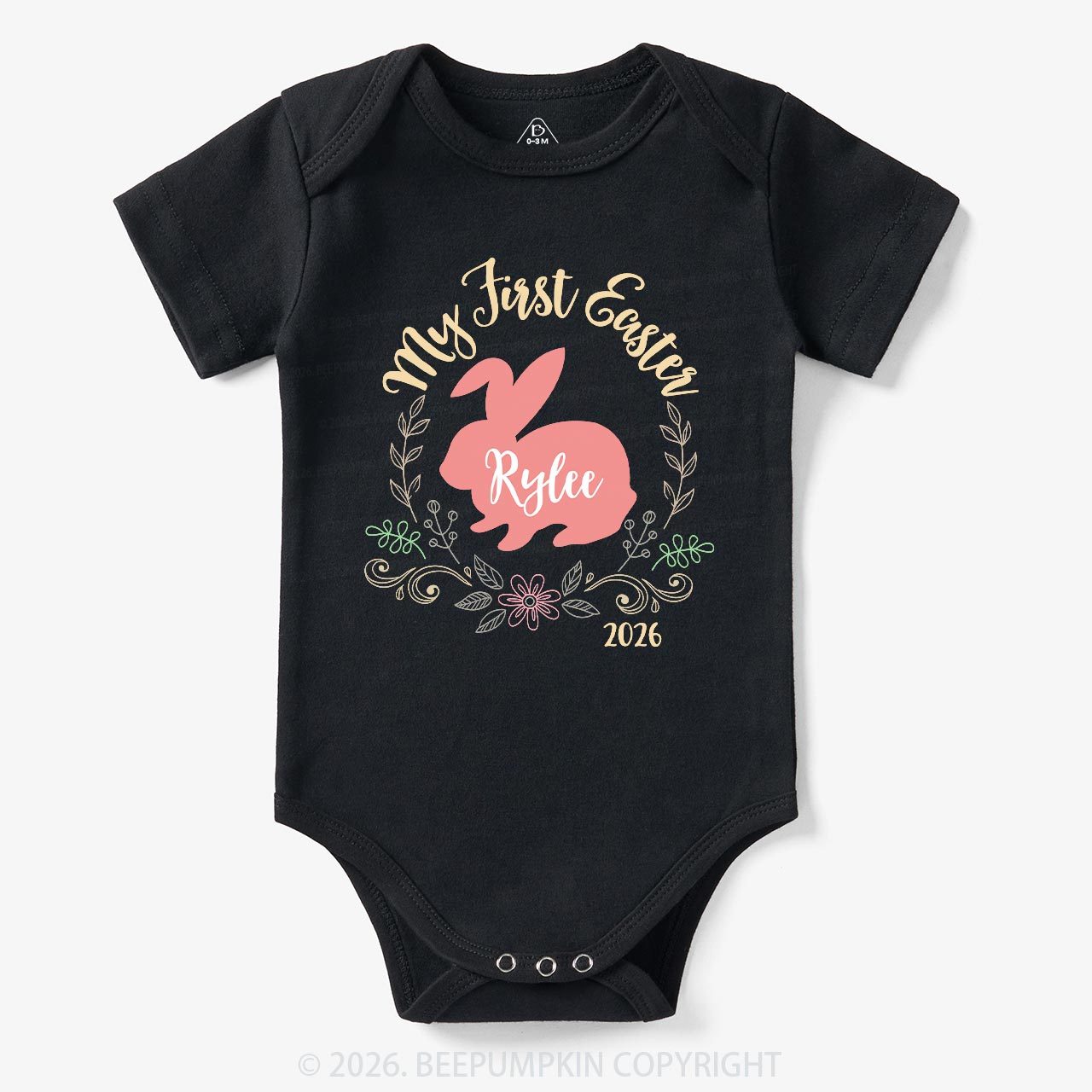 My First Easte Adorable Personalized Bodysuit For Baby