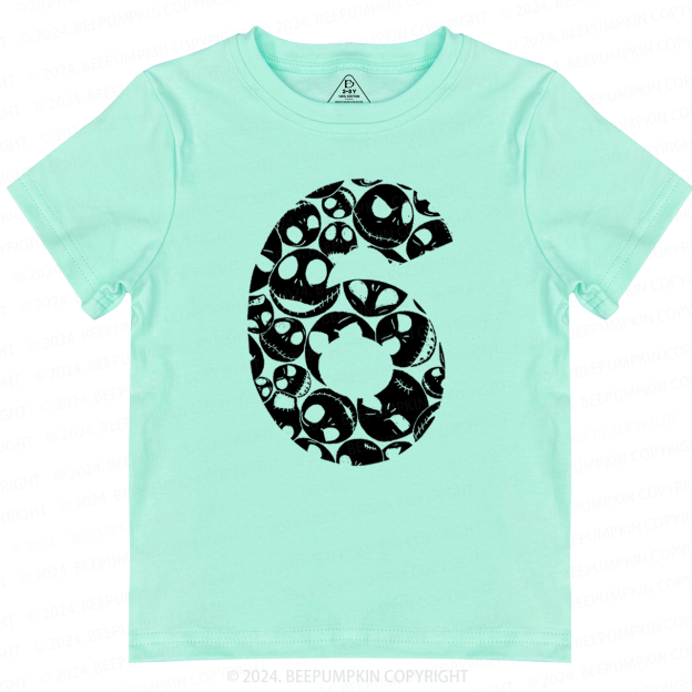 Personalized Nightmare Before Halloween Toddler&Kids Tees 