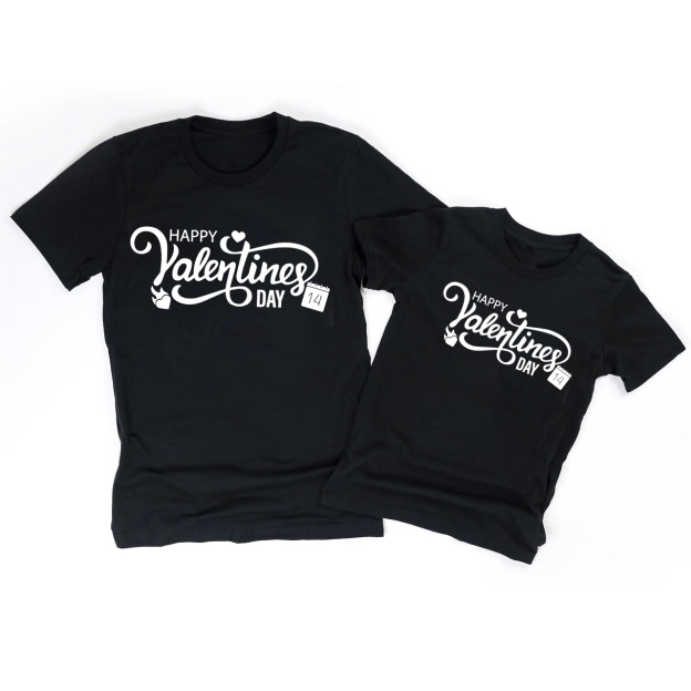 Happy Valentines Day Family Matching Shirts