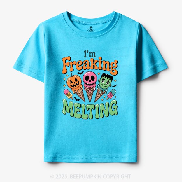 I’m Freaking Melting Halloween Toddler&Kid's Tees Beepumpkin