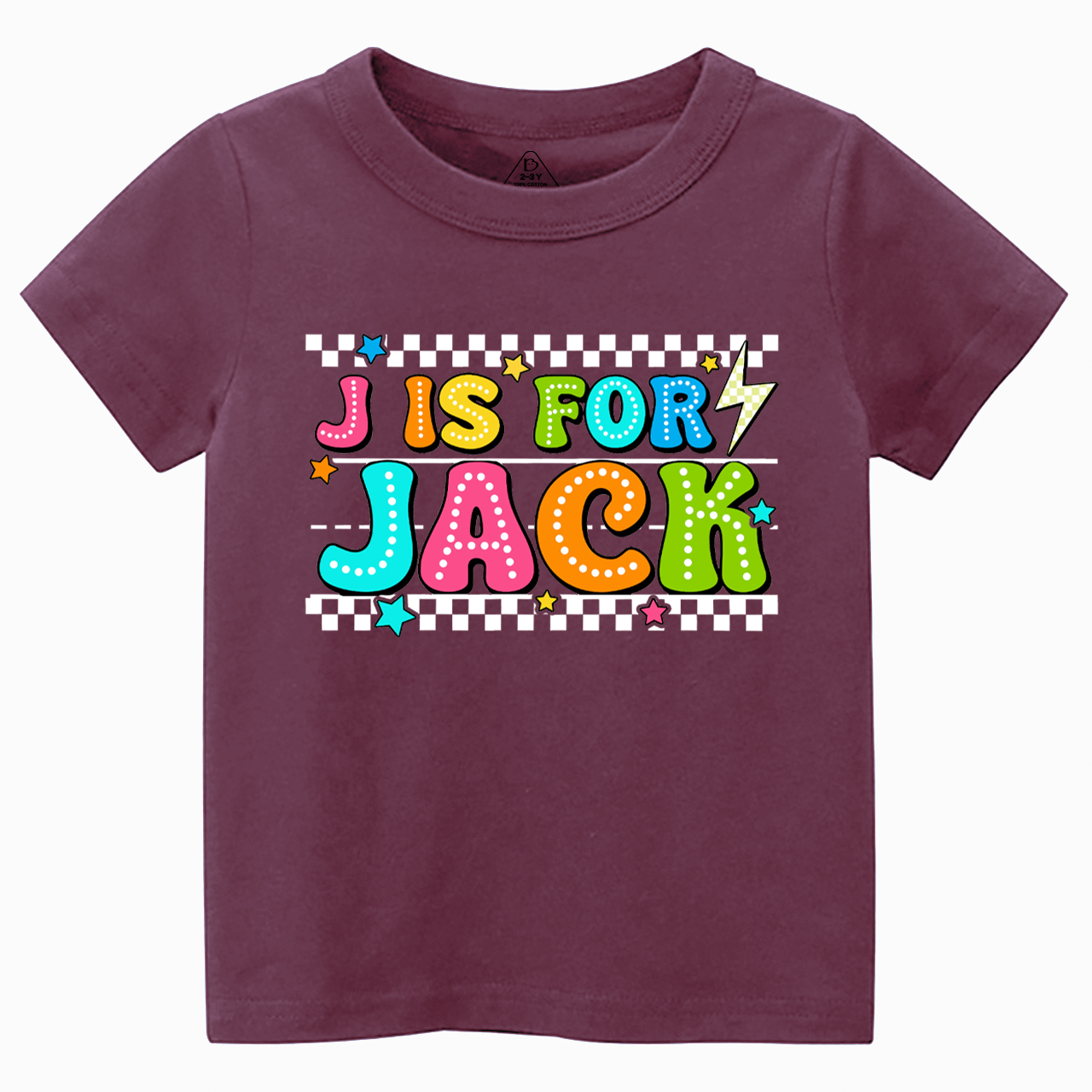 Personalized Alphabet Toddler&Kid's Tees Beepumpkin