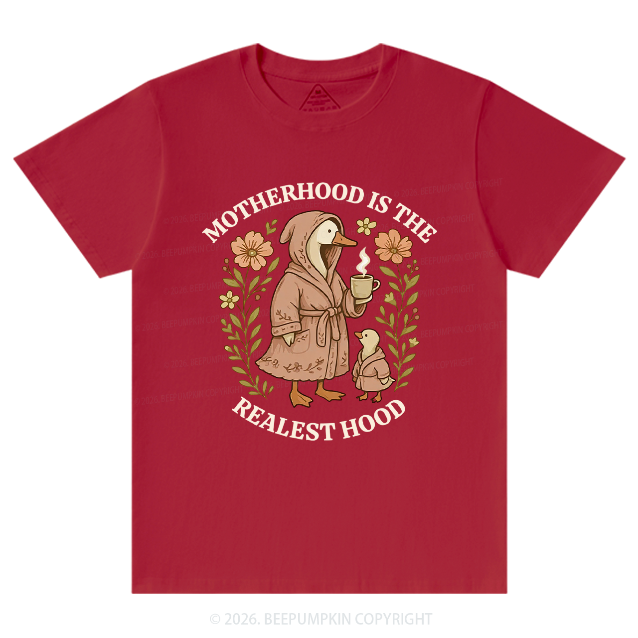 Motherhood Is The Realest Hood Silly Goose Shirts