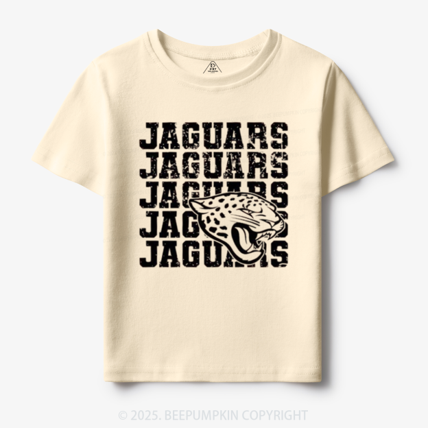 Personalized Jaguars Mascot Toddler&Kid's Tees Beepumpkin
