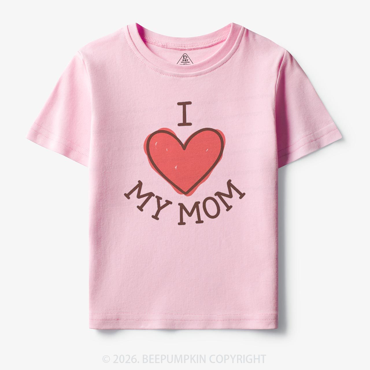 I Love My Mom Lovely Toddler&Kid's Tees