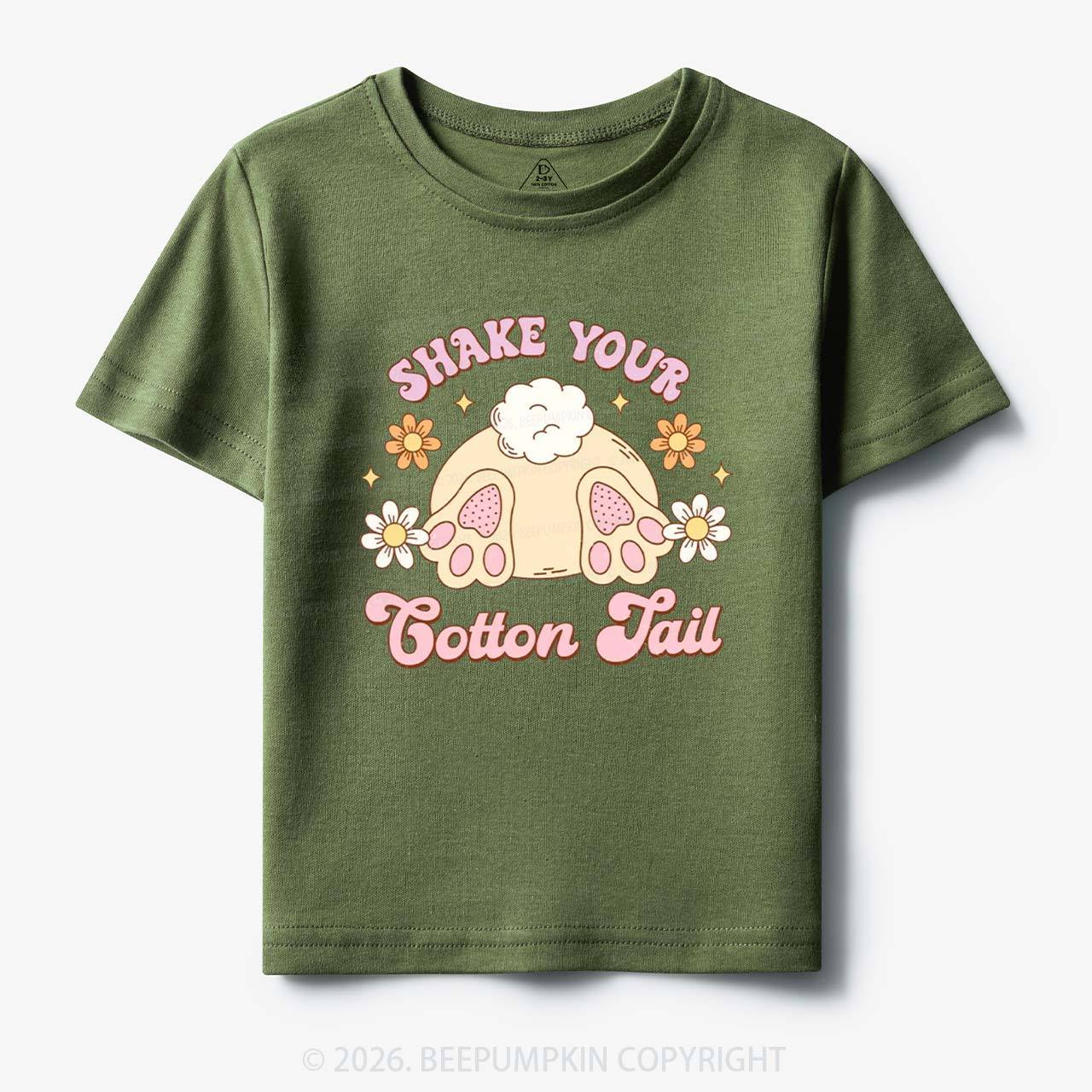 Shake Your Cotton Tail Toddler&Kids Tees