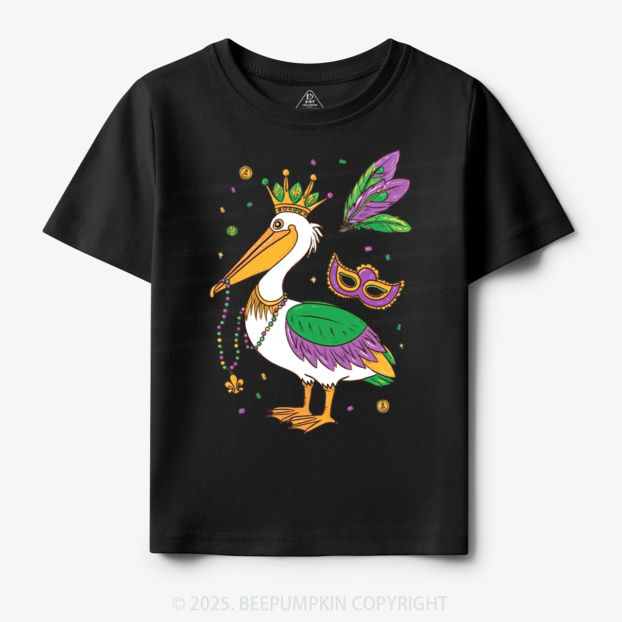 Beads & Feathers Fun Toddler&Kid's Tees Beepumpkin