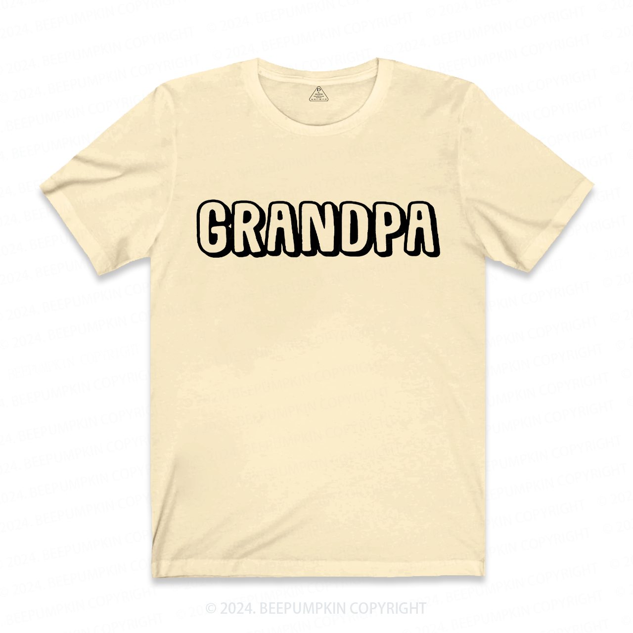 Grandpa Letter Grandparents T-shirt