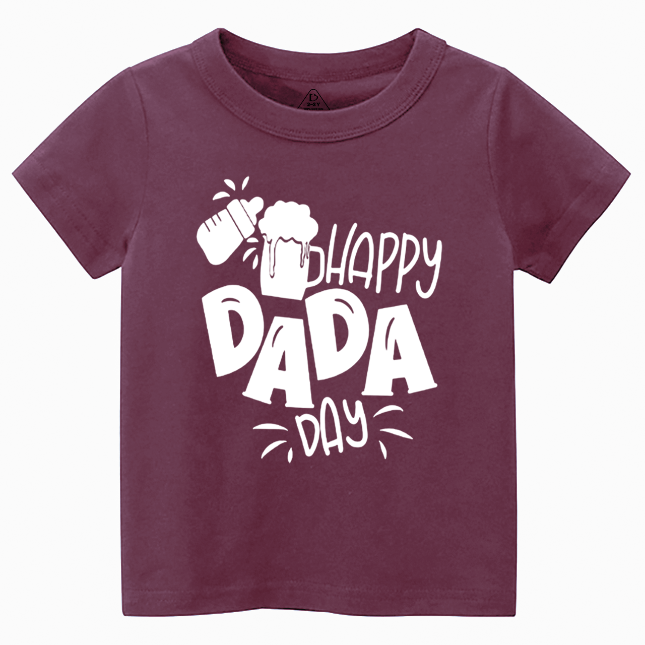 Happy Dada Day Toddler&Kid's Tees Beepumpkin