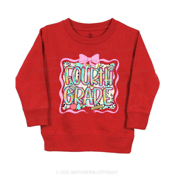 Personalized Sweet School Days Kid's Sweatshirt