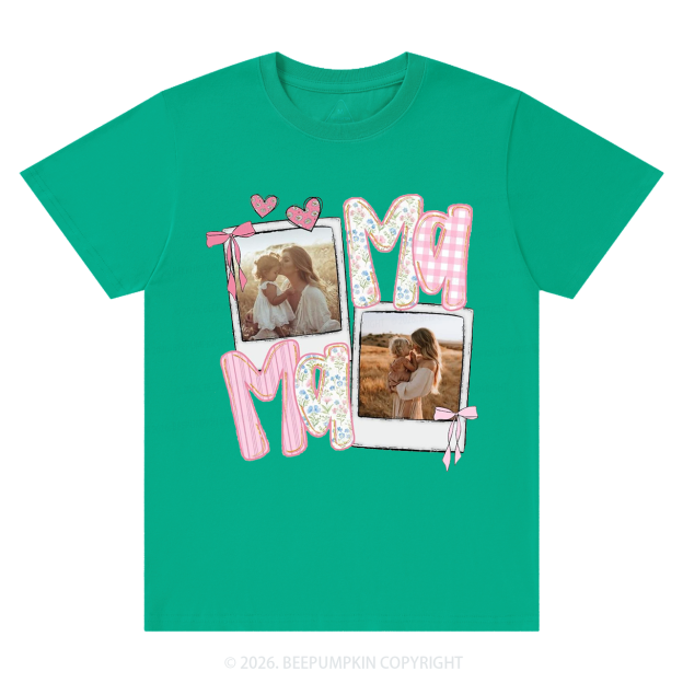 Personalized Photo Gift Shirt For Mom