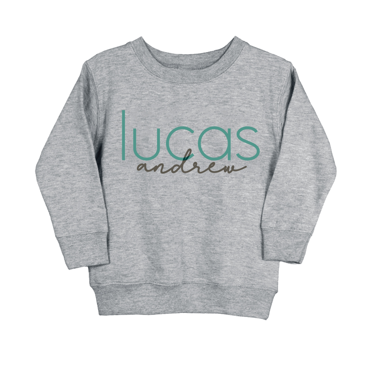Personalized Name Sweatshirt For Kids