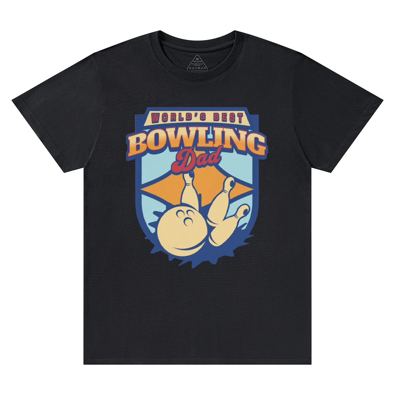 Retro Bowling Dad T-shirt