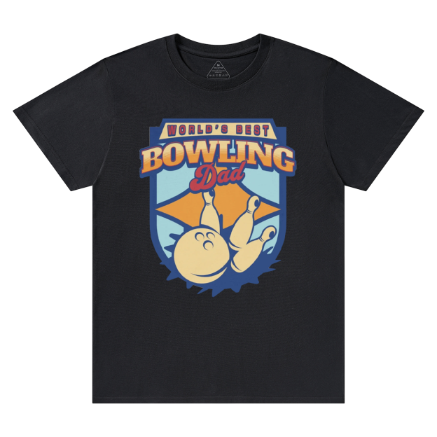 Retro Bowling Dad T-shirt