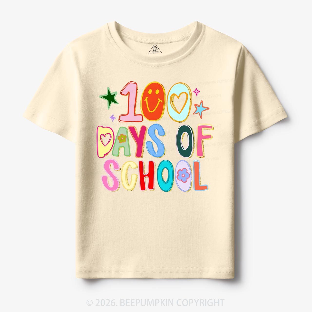 Color Pop 100 Days Brighter Toddler&Kid's Tees