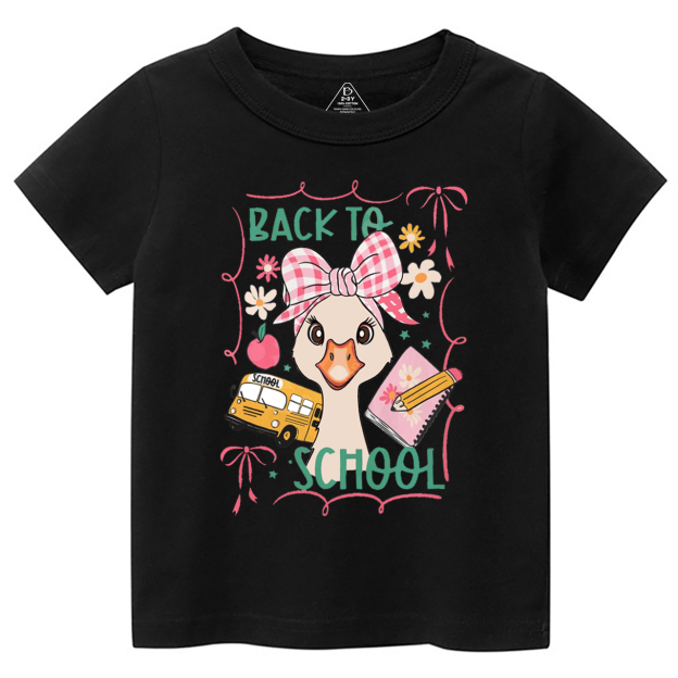 School Goose Toddler&Kid's Tees Beepumpkin 