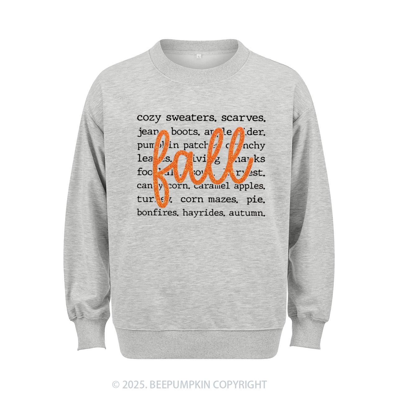 Fall Pumpkin Sweatshirt Beepumpkin