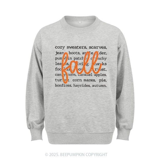 Fall Pumpkin Sweatshirt Beepumpkin