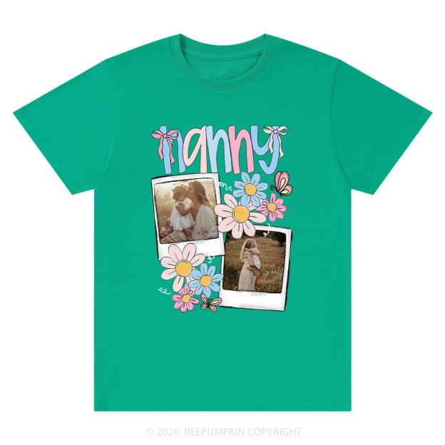 Personalized Photo Gift T-Shirt For Mom