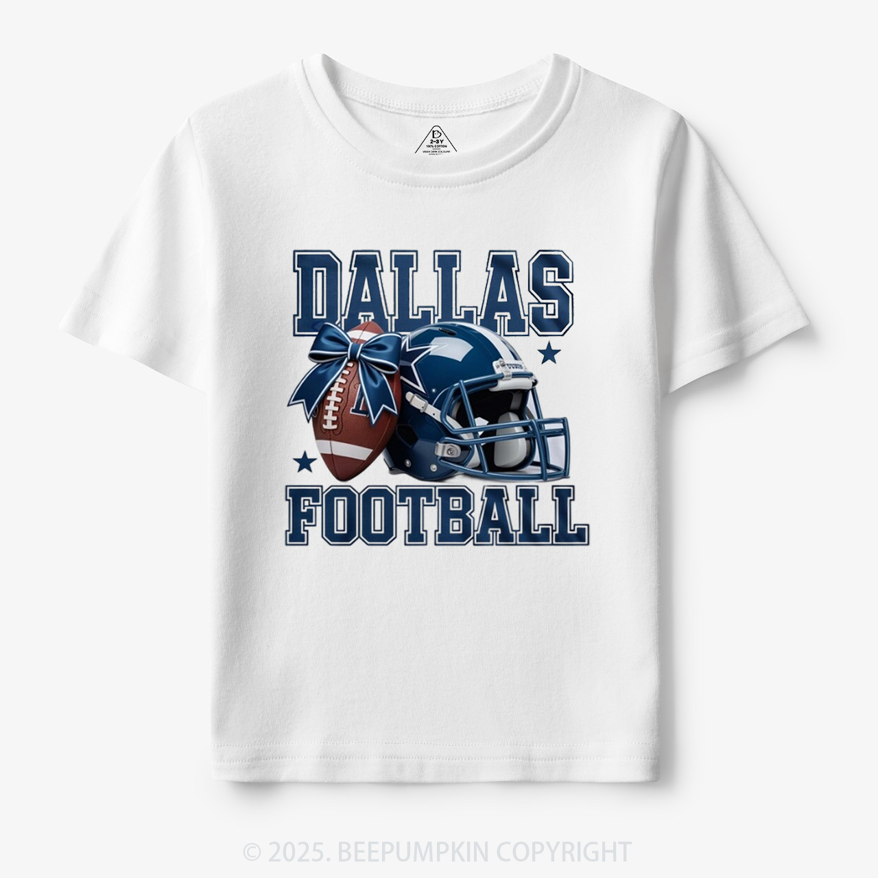 Football Vintage Toddler&Kid's Tees Beepumpkin