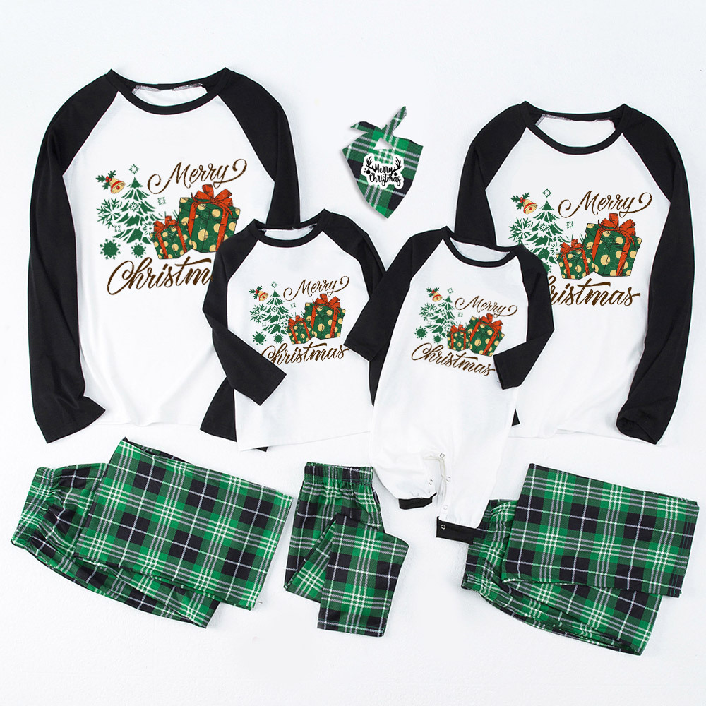 Merry Christmas Gift Family Pajamas