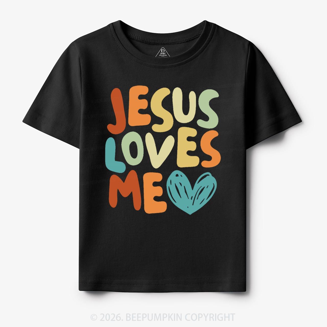 Jesus Loves Me Christian Toddler&Kid's Tees