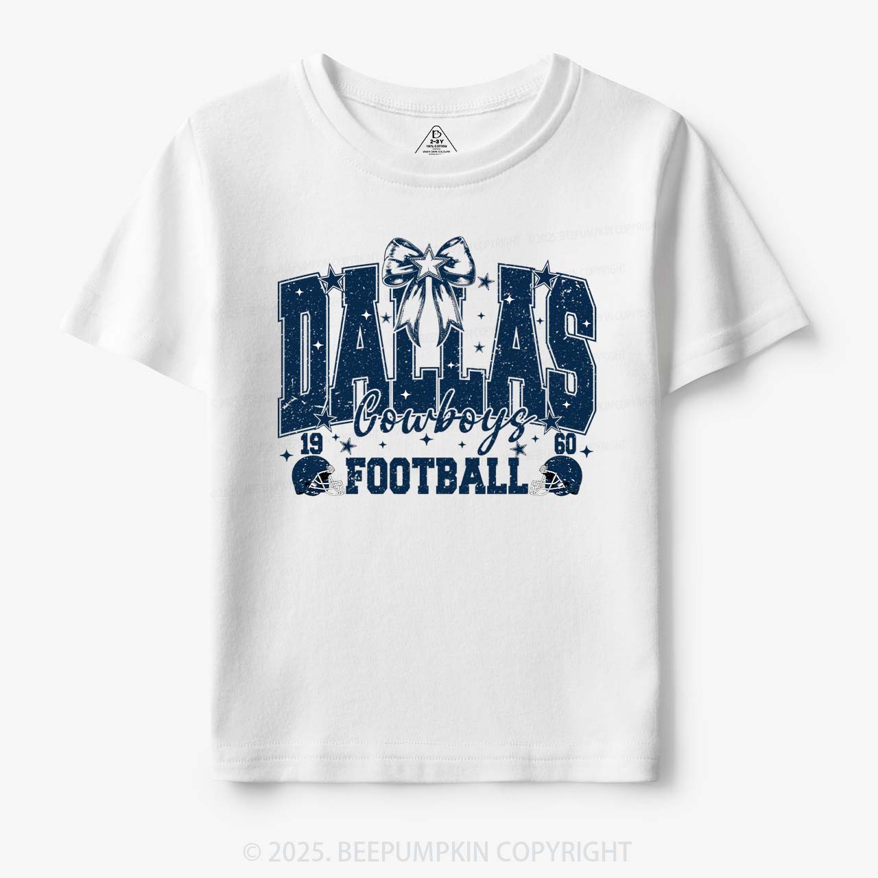 Cowboy Coquette Bow Toddler&Kid's Tees Beepumpkin