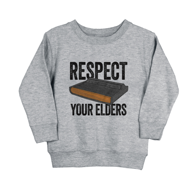 Respect Your Elders Kids Sweatshirt